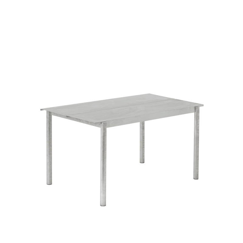 Linear Steel Outdoor Patio Table