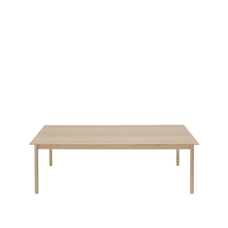 Linear System Table - Muuto Tables + Desks - Black Nanolaminate/Black/ABS:Black - HORNE