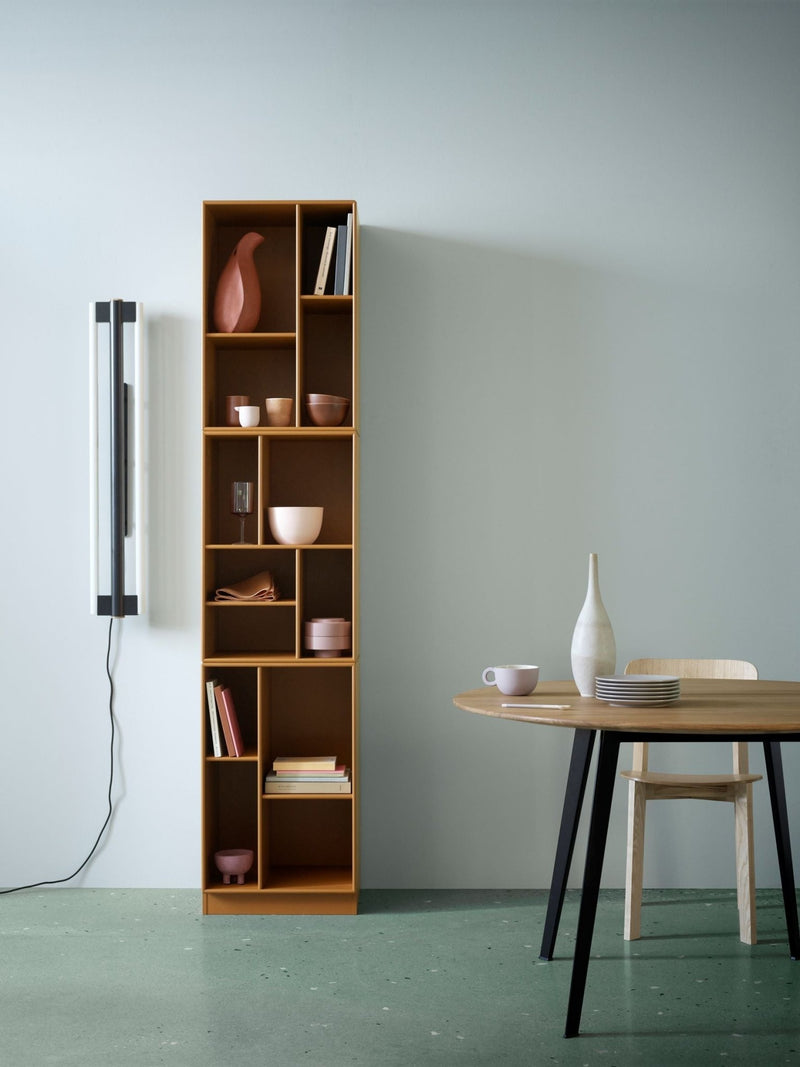 Loom Slim Bookcase - Wall Mounted - Montana - Shelving - Amber - HORNE