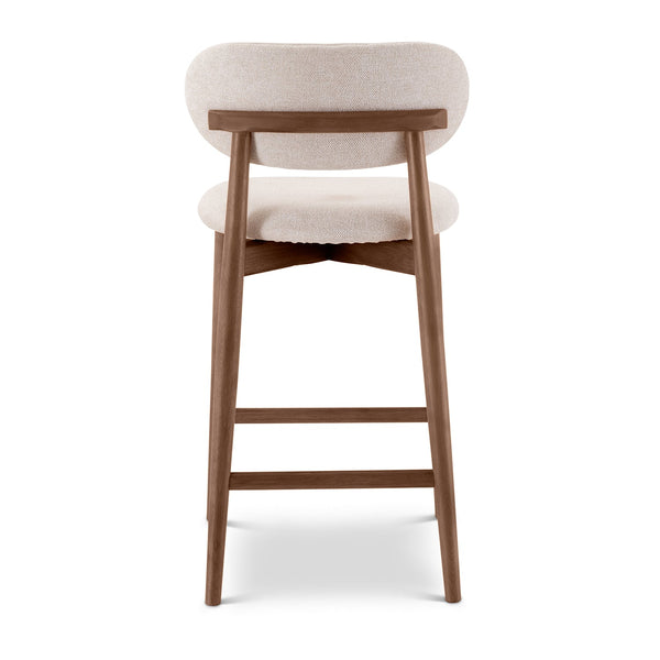Lucia Bar Stool - Urbia Stools + Benches + Ottomans - Jute - Ebano - HORNE