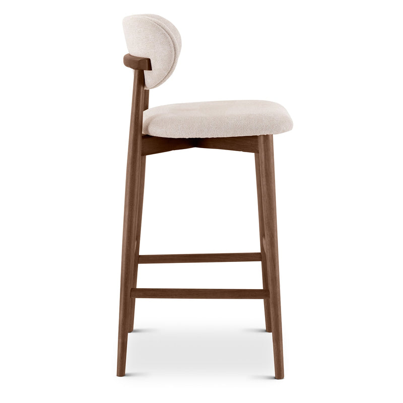 Lucia Bar Stool - Urbia Stools + Benches + Ottomans - Jute - Ebano - HORNE