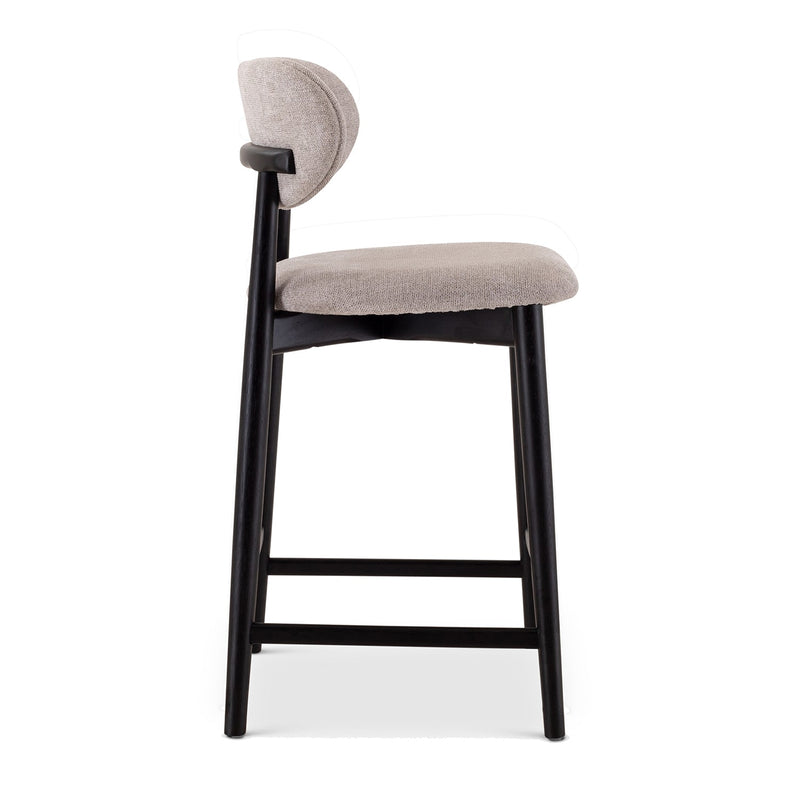 Lucia Counter Stool - Urbia Stools + Benches + Ottomans - Jute - Ebano - HORNE