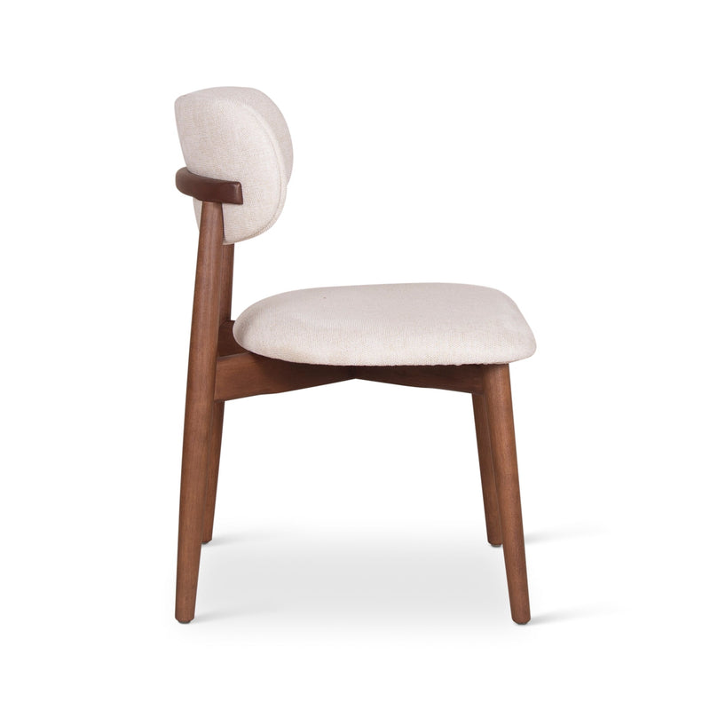 Lucia Side Chair - Urbia Chairs - Harvest Jute Ebano - HORNE