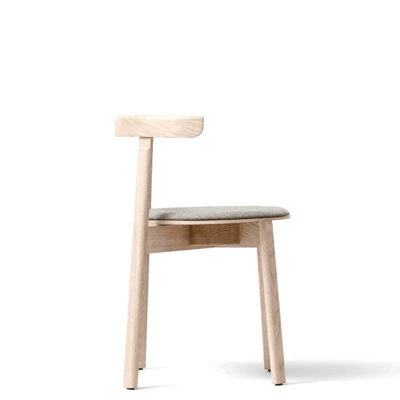 Lunar Chair - Form & Refine Chairs - White Oak - With Upholstery - HORNE