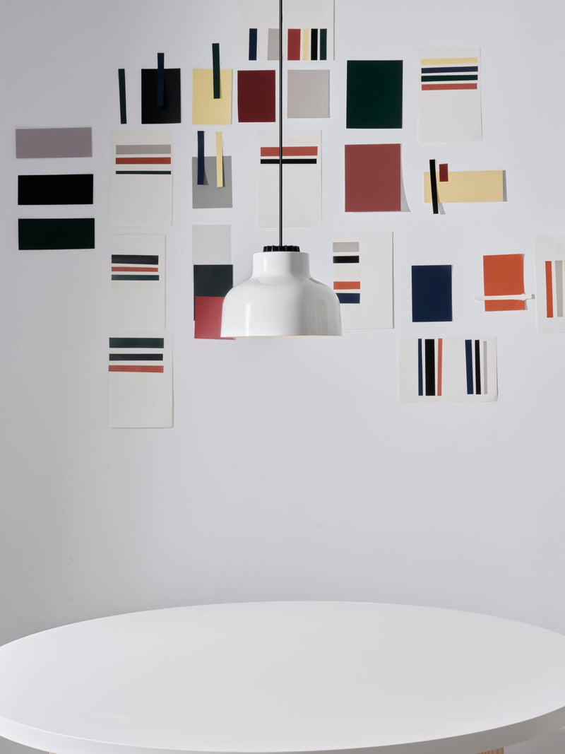 M64 Pendant - Santa & Cole - Pendants - Polished Aluminum - Black - 118