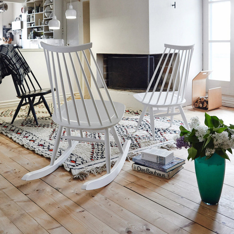 Mademoiselle Rocking Chair - Artek Chairs - Black - HORNE