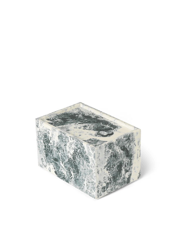 Mist Box - Ferm Living - Storage + Organization - 5.9" x 3.9" - Emerald Off - White - HORNE