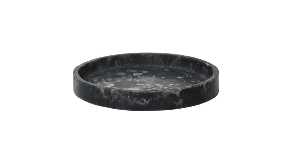 Mist Round Tray - Ferm Living Storage + Organization - Charcoal - Ø20 - HORNE