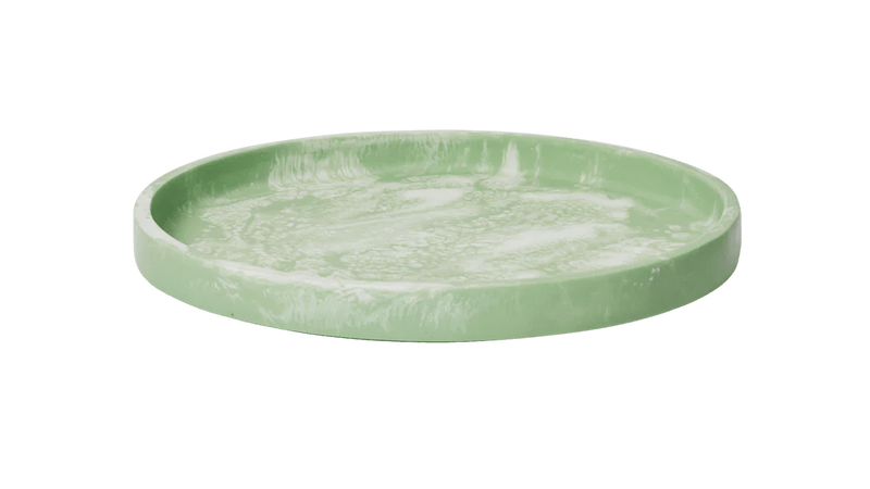 Mist Round Tray - Ferm Living Storage + Organization - Charcoal - Ø20 - HORNE