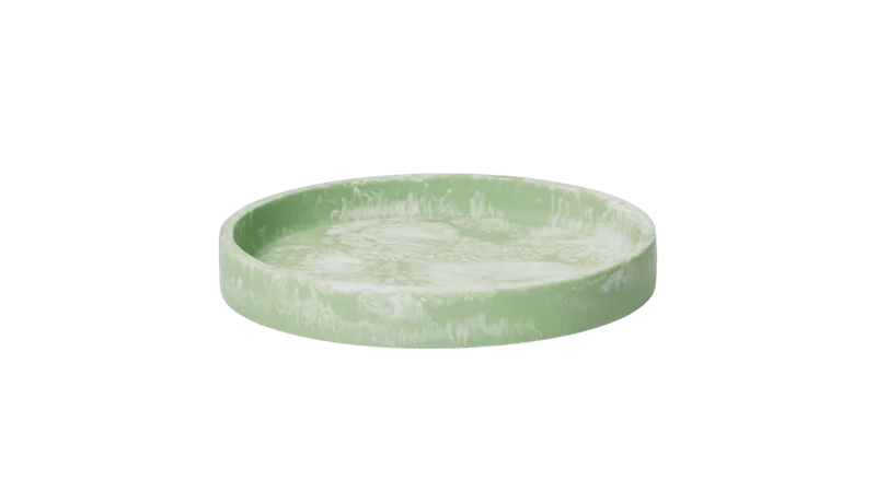 Mist Round Tray - Ferm Living Storage + Organization - Charcoal - Ø20 - HORNE