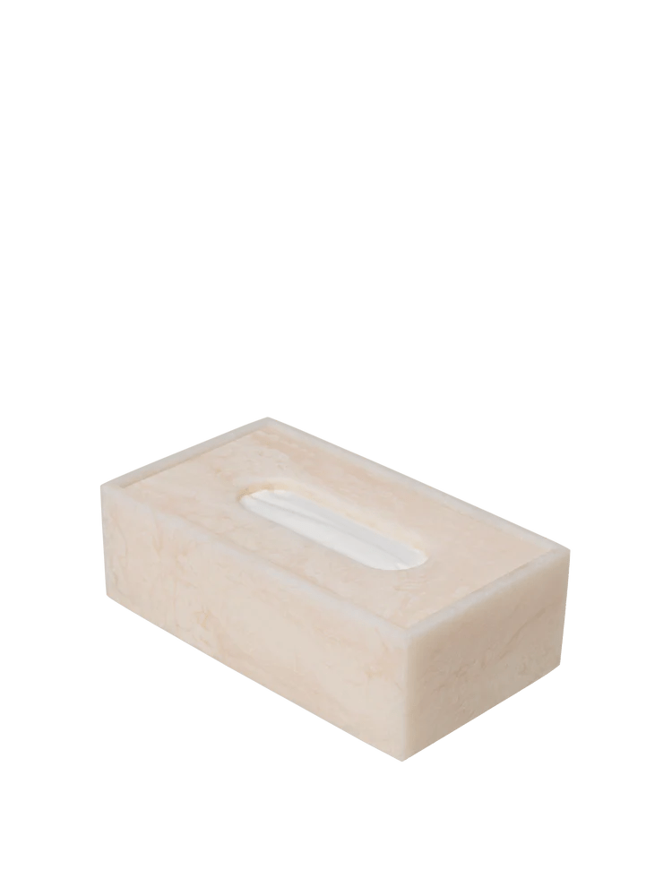 Mist Tissue Box - Ferm Living Storage + Organization - Charcoal - HORNE