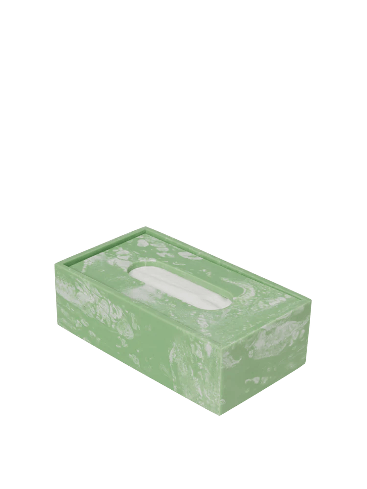 Mist Tissue Box - Ferm Living Storage + Organization - Charcoal - HORNE