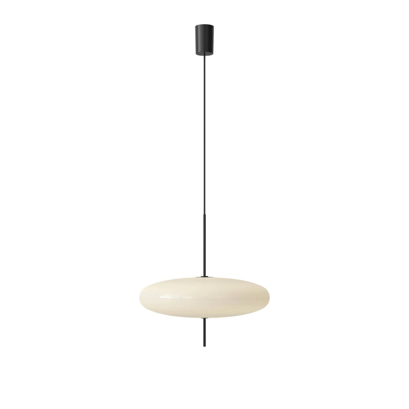 Model 2065 Pendant - Astep Pendants - Black & White Diffuser - Black Cable - HORNE