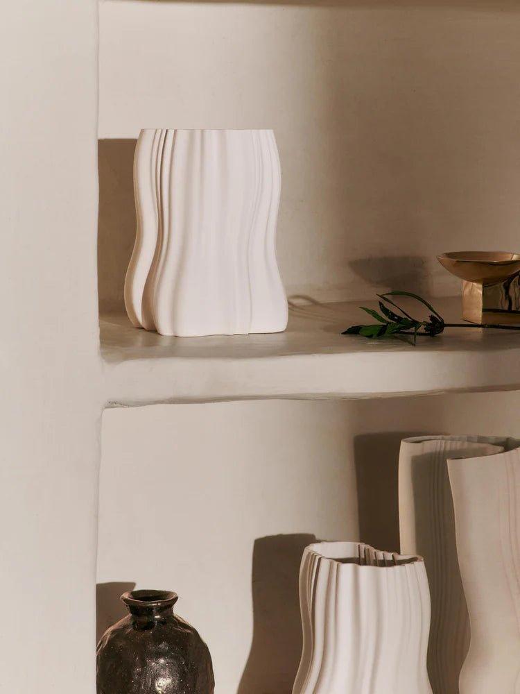 Moire Vase - Small - Ferm Living - Vases - HORNE