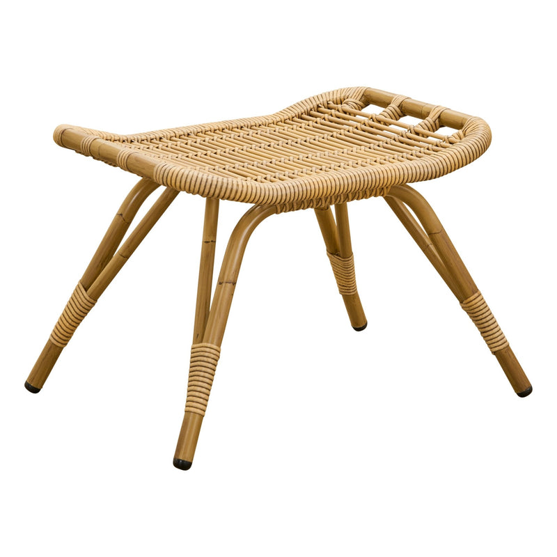 Monet Foot Stool - Exterior - Sika Design - Outdoor Furniture - Dove White - HORNE