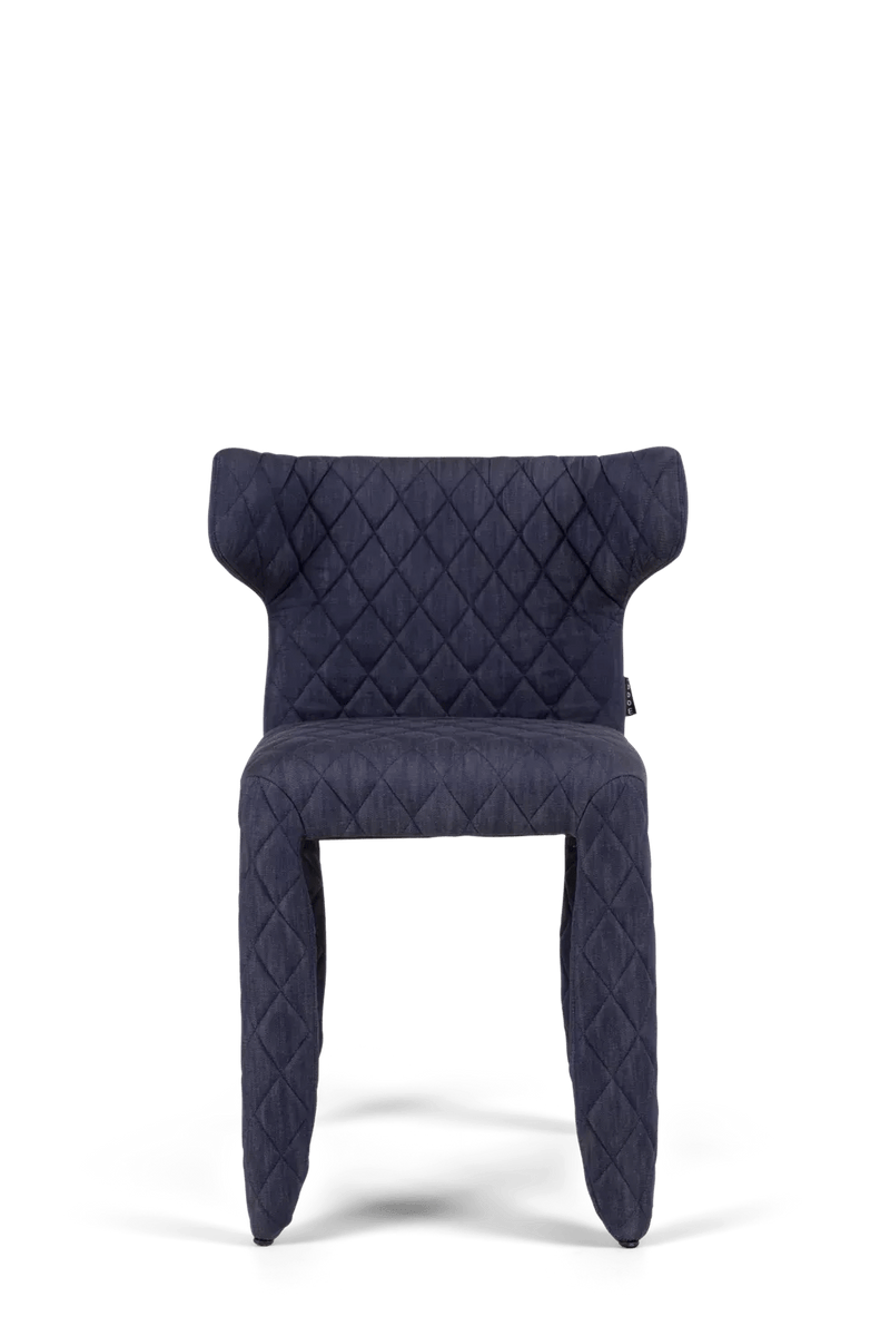 Monster Chair - Moooi Stools + Benches + Ottomans - Monster Chair original black with embroidery arms - Diamond - Arms - HORNE