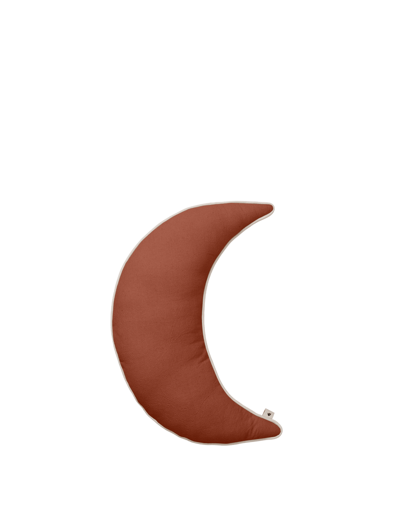 Moon Cushion - Ferm Living Bedding + Pillows - Brown Clay - HORNE