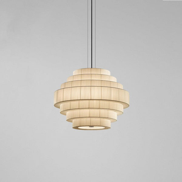 Mos 02 Pendant - Bover Pendants - Cream Ribbon - HORNE