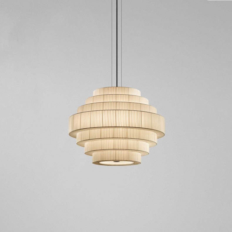 Mos 02 Pendant - Bover Pendants - Cream Ribbon - HORNE