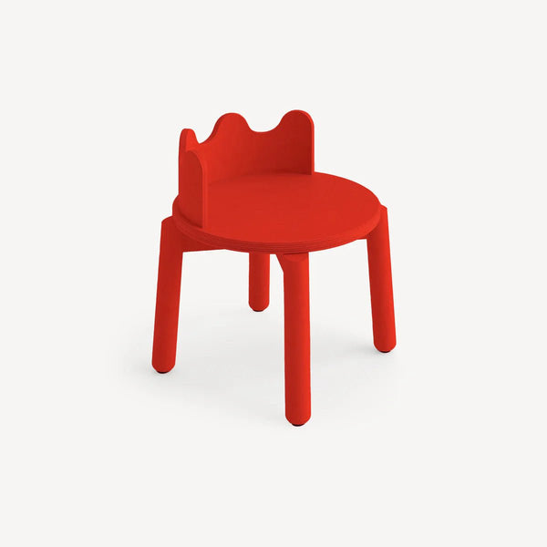 Moss Chairs - Set of 2 - Oeuf Kids + Baby - Tomato - HORNE