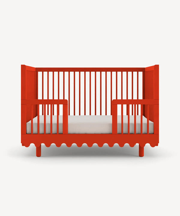 Moss Crib Conversion Kit - Oeuf Kids + Baby - Tomato - HORNE