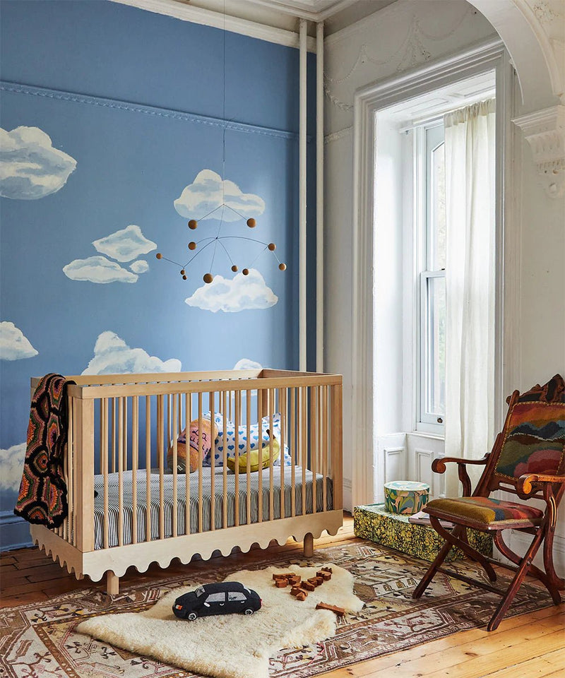Moss Crib - Oeuf Kids + Baby - Birch - HORNE