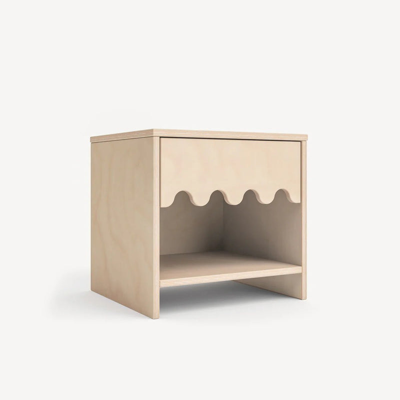 Moss Nightstand - Oeuf Kids + Baby - Birch - HORNE