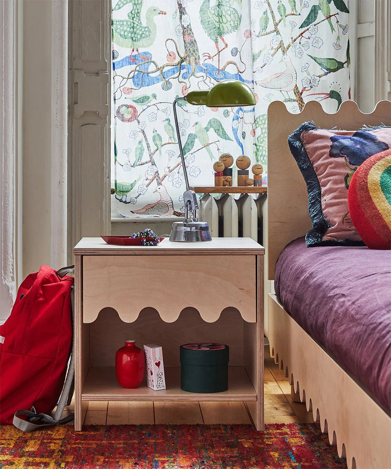 Moss Nightstand - Oeuf Kids + Baby - Birch - HORNE