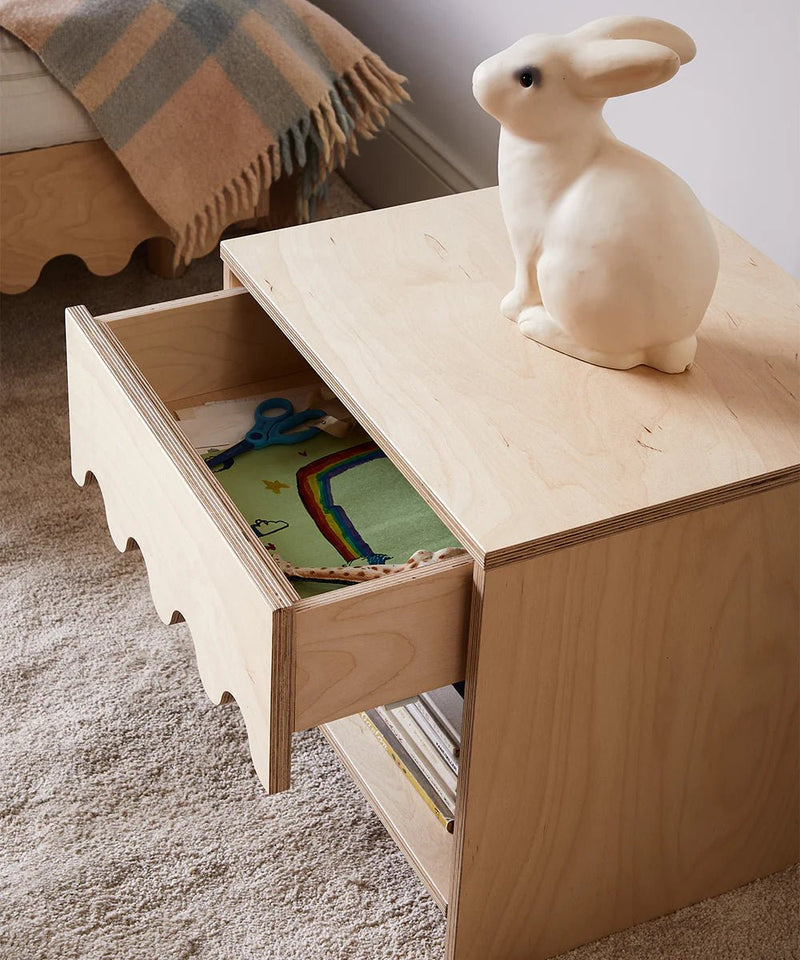 Moss Nightstand - Oeuf Kids + Baby - Birch - HORNE
