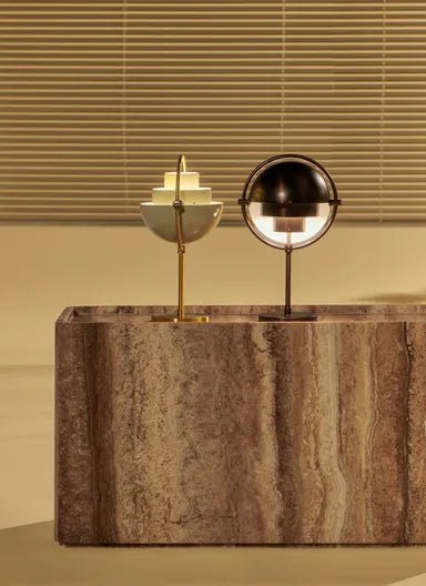 Multi - lite Portable Lamp - Gubi - Outdoor Lights - Brass & Black - HORNE