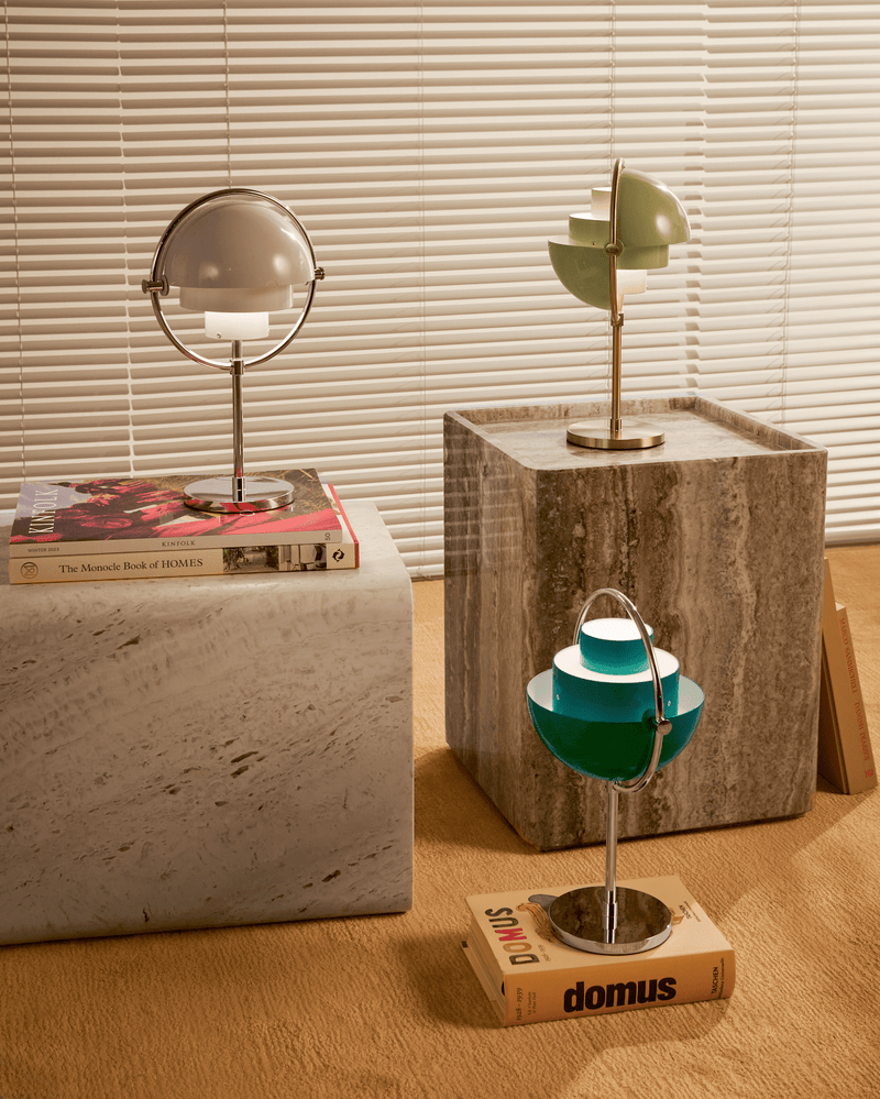 Multi - lite Portable Lamp - Gubi - Outdoor Lights - Brass & Black - HORNE