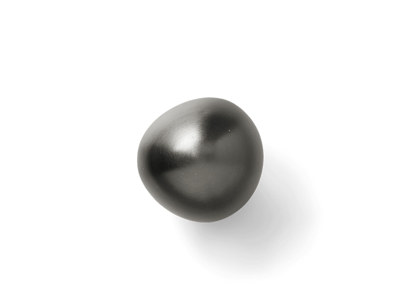 Mushroom Hook - Ferm Living - Hangers & Hooks - Black Brass - HORNE