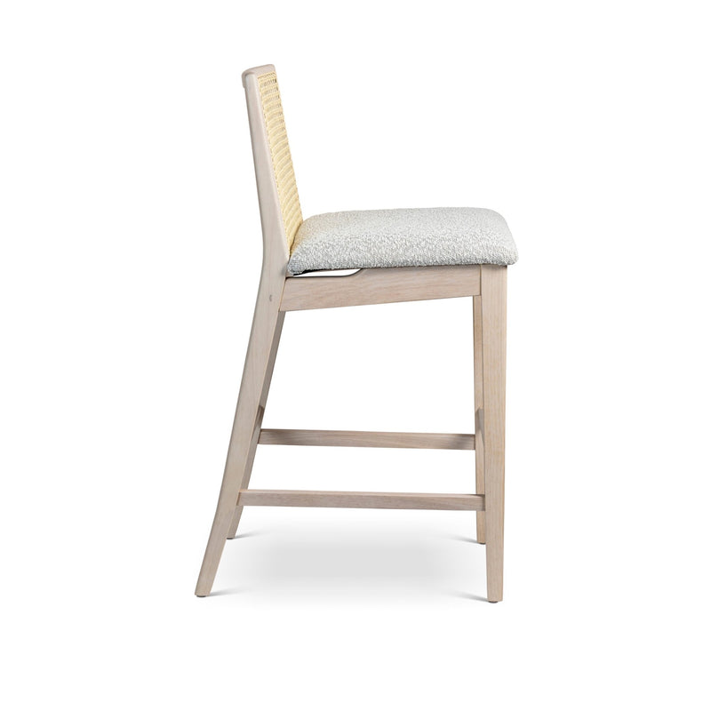 Nardia Cane Counter Stool - Urbia Chairs - Crafted Glaze Ebano - HORNE