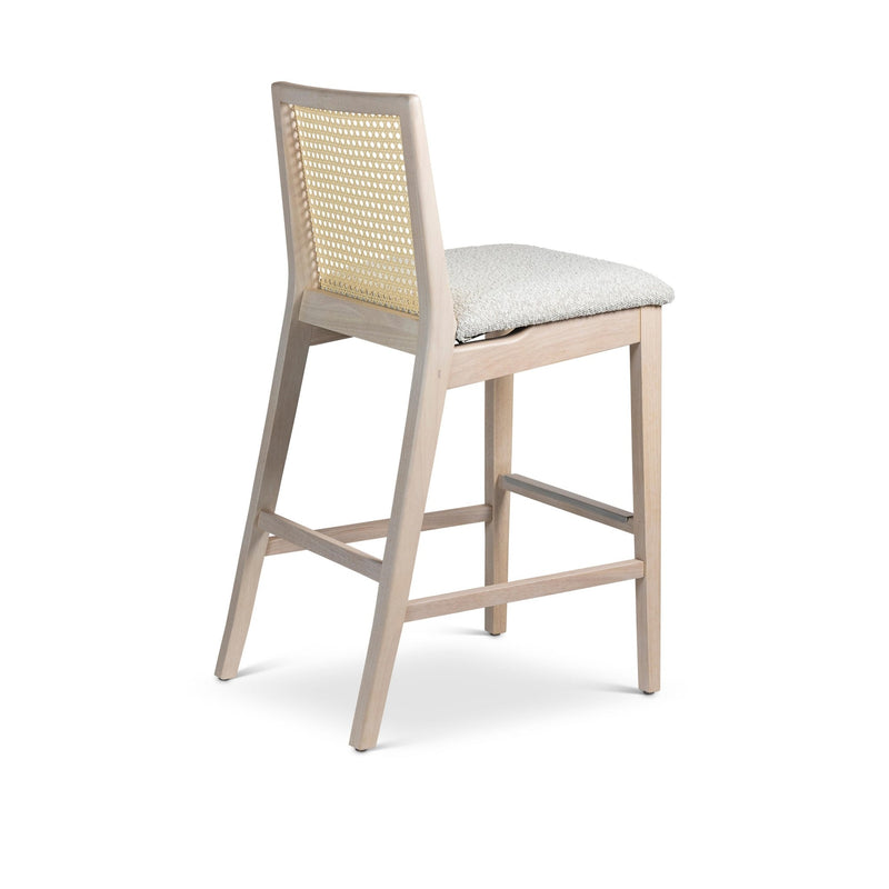 Nardia Cane Counter Stool - Urbia Chairs - Crafted Glaze Ebano - HORNE