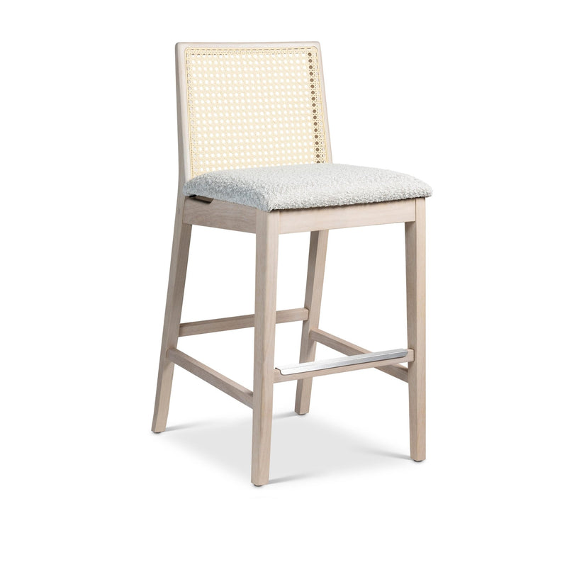 Nardia Cane Counter Stool - Urbia Chairs - Crafted Glaze Ebano - HORNE