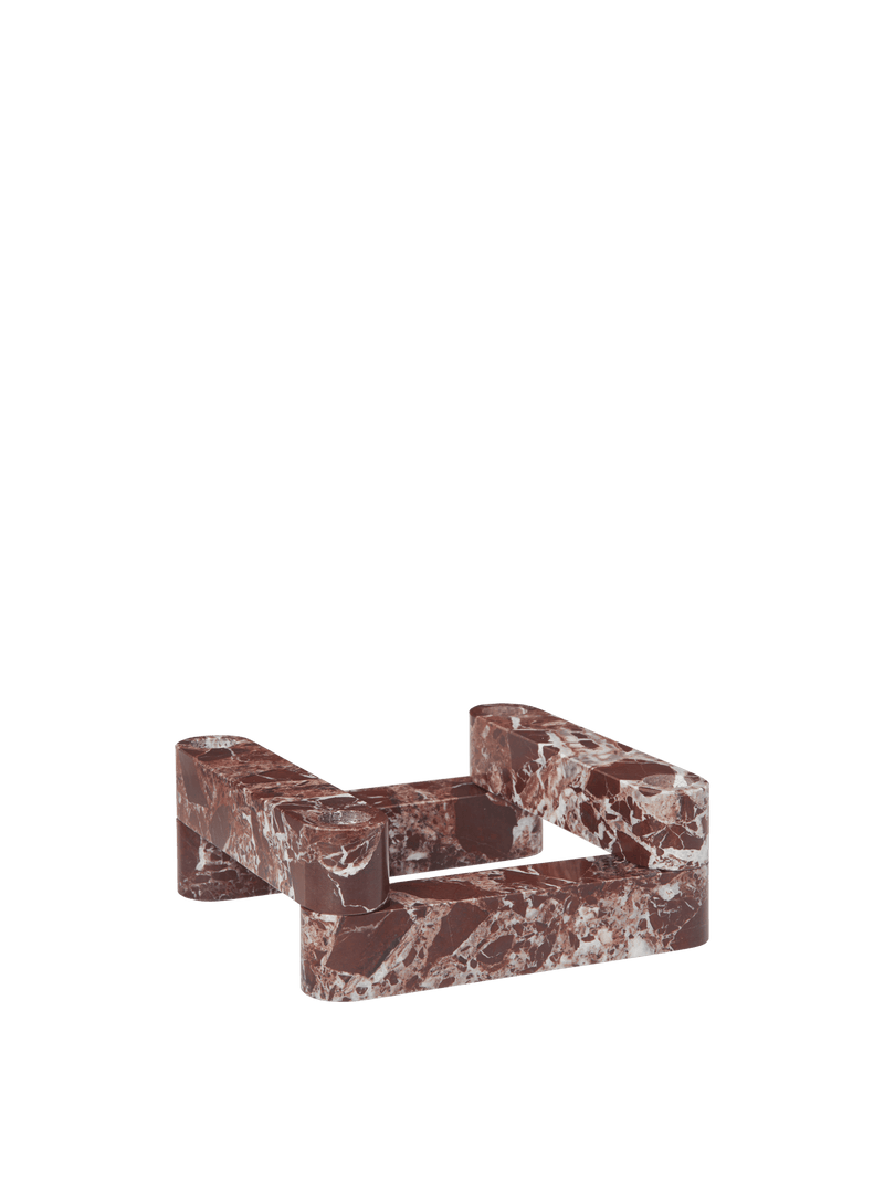 Newel Modular Candle Holder - Set of 4 - Rosso - Ferm Living Candle Holders - HORNE