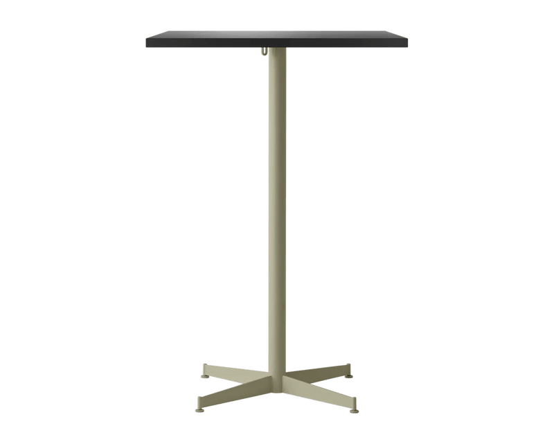 Nook Bar Table - Audo Copenhagen Tables + Desks - Ø24 in - Olive - Estremoz Marble - HORNE