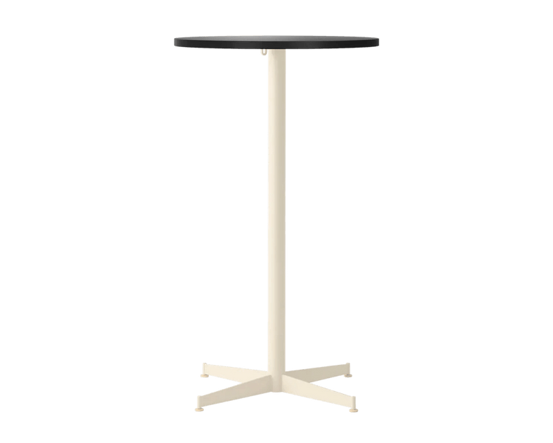 Nook Bar Table - Audo Copenhagen Tables + Desks - Ø24 in - Olive - Estremoz Marble - HORNE