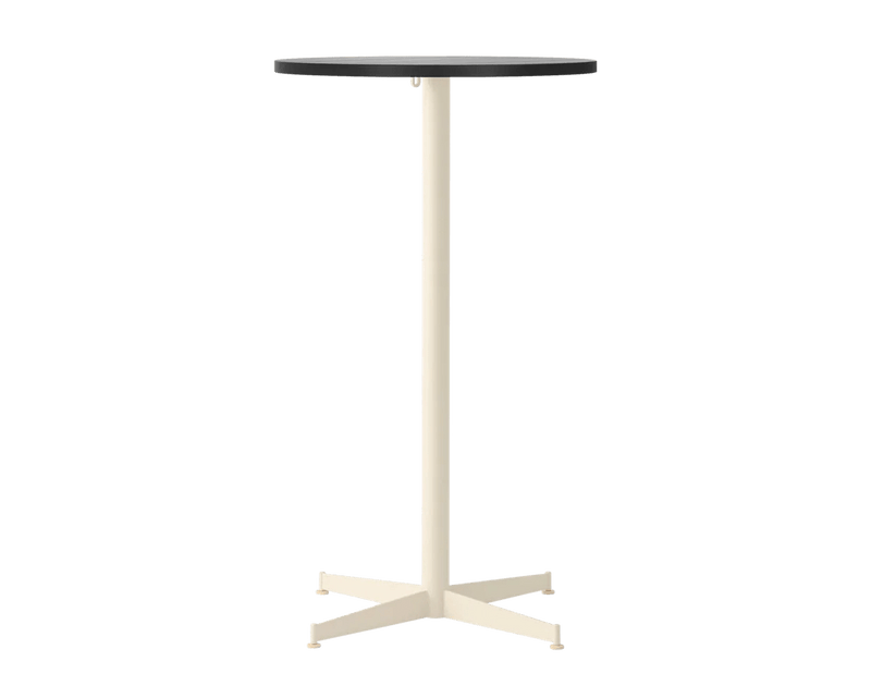 Nook Bar Table - Audo Copenhagen Tables + Desks - Ø24 in - Olive - Estremoz Marble - HORNE