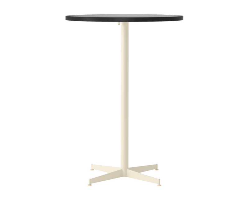 Nook Bar Table - Audo Copenhagen Tables + Desks - Ø24 in - Olive - Estremoz Marble - HORNE