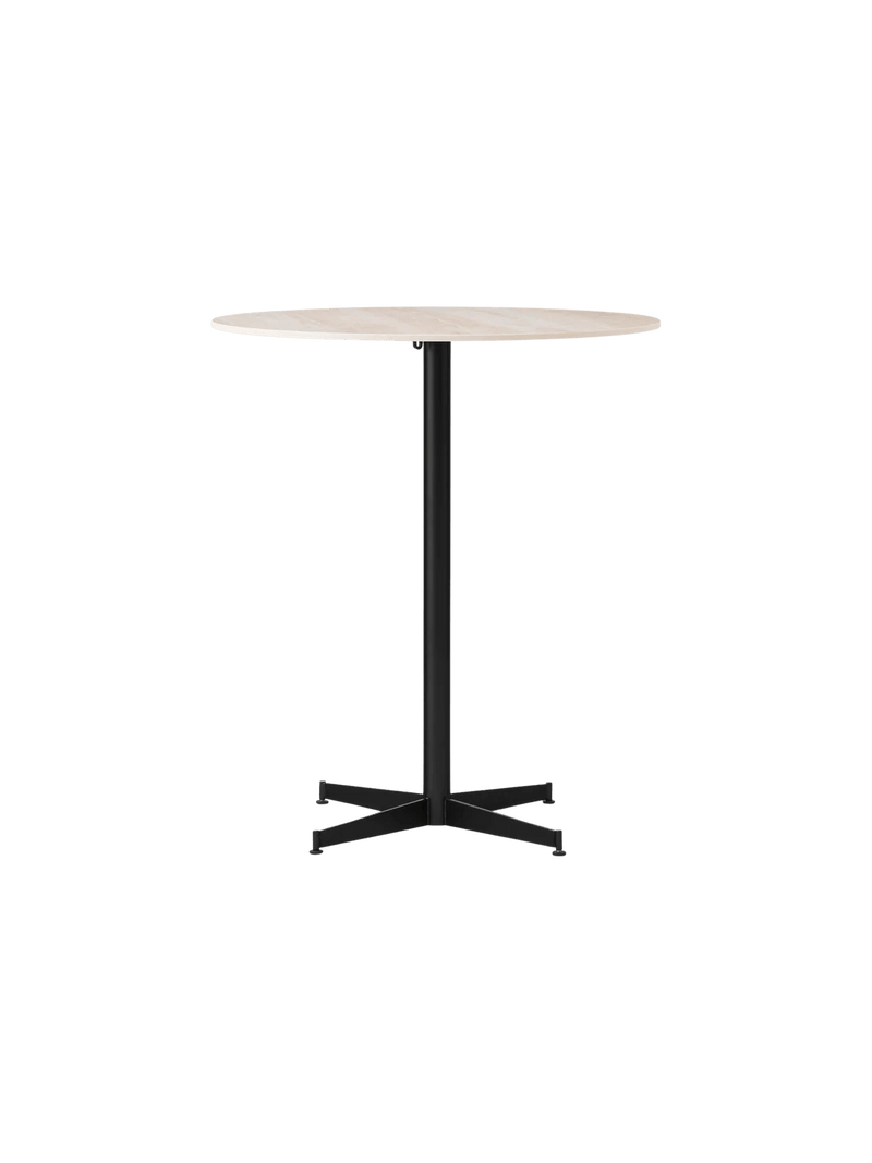 Nook Counter Table - Audo Copenhagen Tables + Desks - Ø24 in - Olive - Estremoz Marble - HORNE