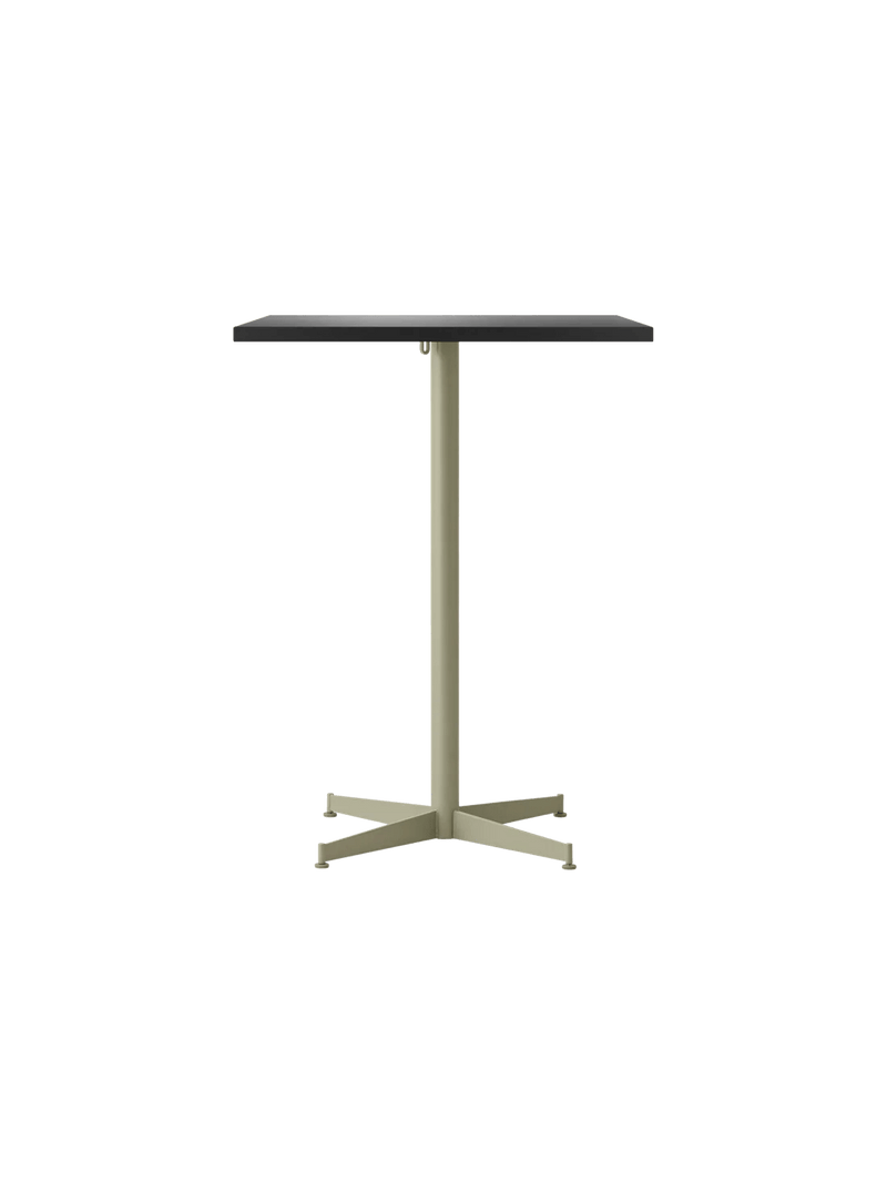 Nook Counter Table - Audo Copenhagen Tables + Desks - Ø24 in - Olive - Estremoz Marble - HORNE