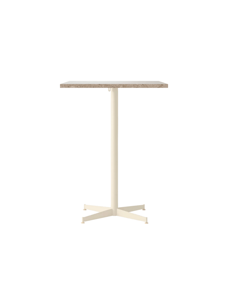 Nook Counter Table - Audo Copenhagen Tables + Desks - Ø24 in - Olive - Estremoz Marble - HORNE