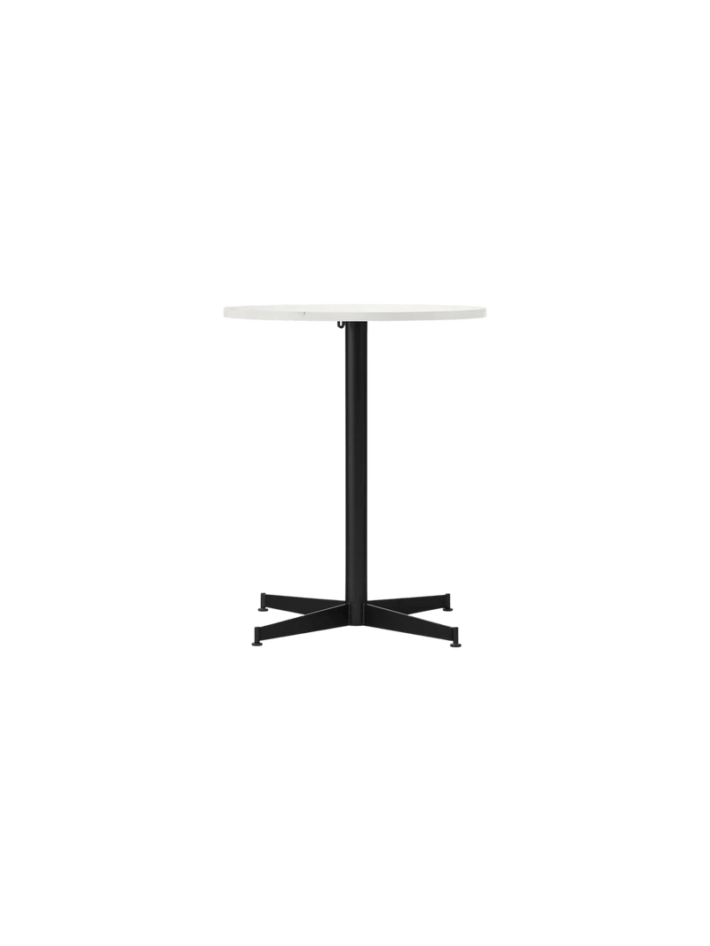 Nook Dining Table - Audo Copenhagen Tables + Desks - Ø24 in - Olive - Estremoz Marble - HORNE