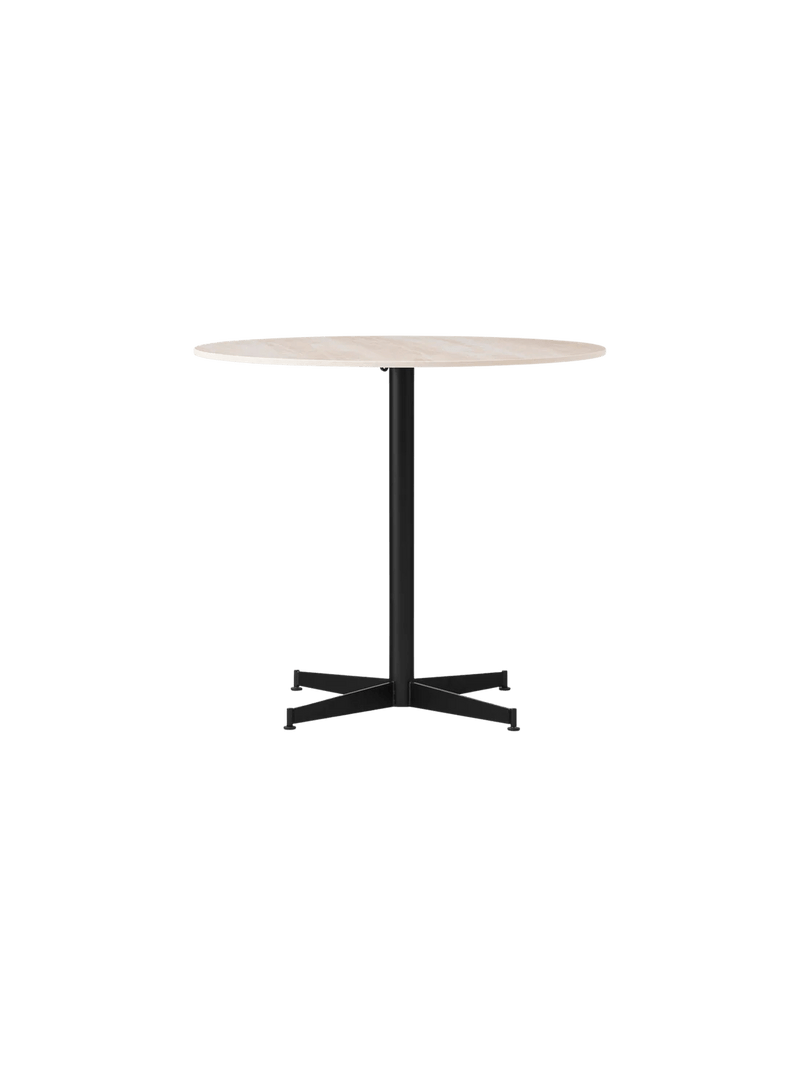 Nook Dining Table - Audo Copenhagen Tables + Desks - Ø24 in - Olive - Estremoz Marble - HORNE