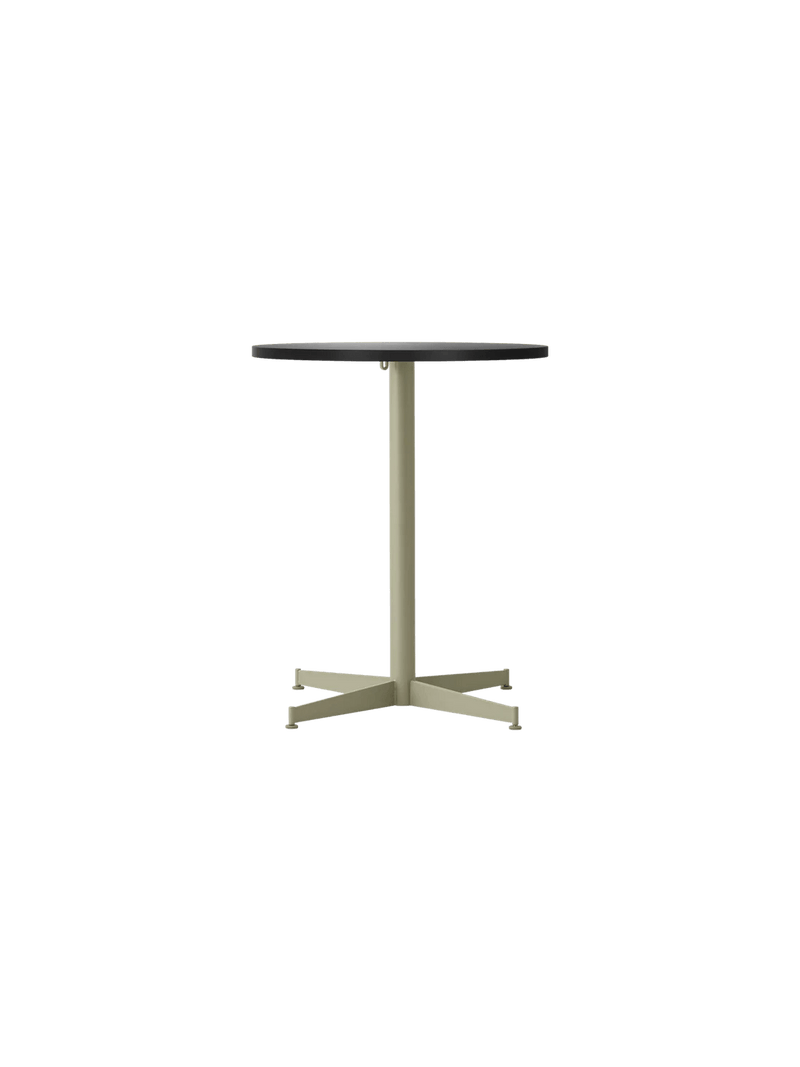 Nook Dining Table - Audo Copenhagen Tables + Desks - Ø24 in - Olive - Estremoz Marble - HORNE