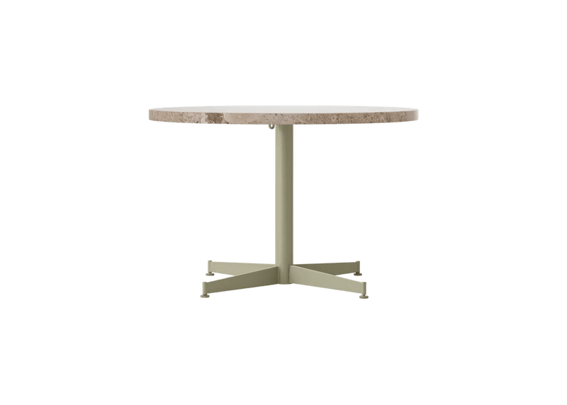 Nook Lounge Table - Audo Copenhagen Tables + Desks - Olive - Estremoz Marble - HORNE