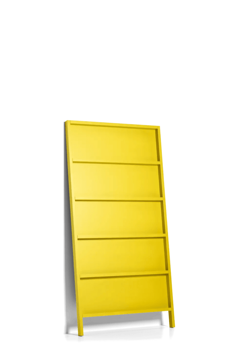 Oblique Wall Shelf - Moooi Shelving - Big - Ral 1004 (golden yellow) - HORNE