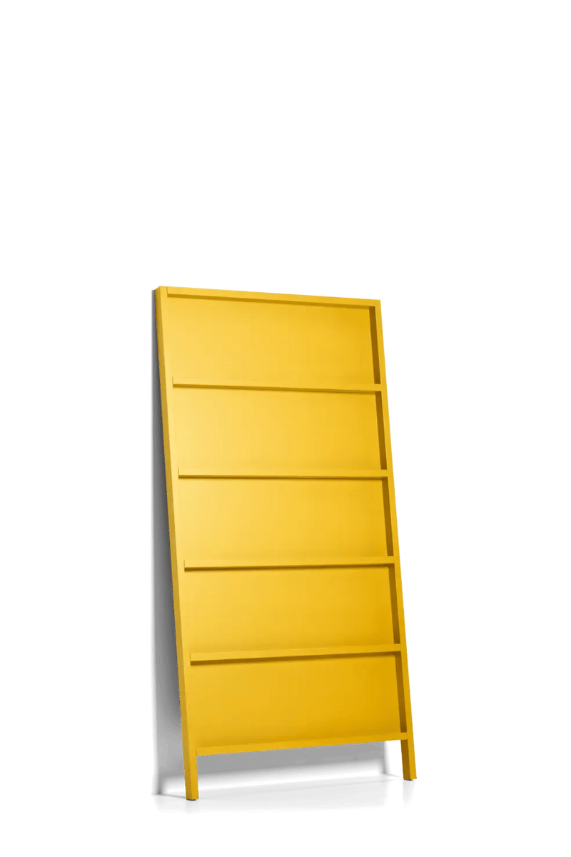 Oblique Wall Shelf - Moooi Shelving - Big - Ral 1004 (golden yellow) - HORNE