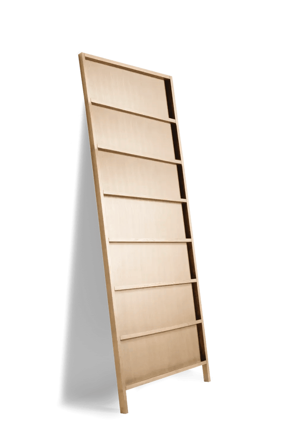 Oblique Wall Shelf - Moooi Shelving - Big - White washed - HORNE